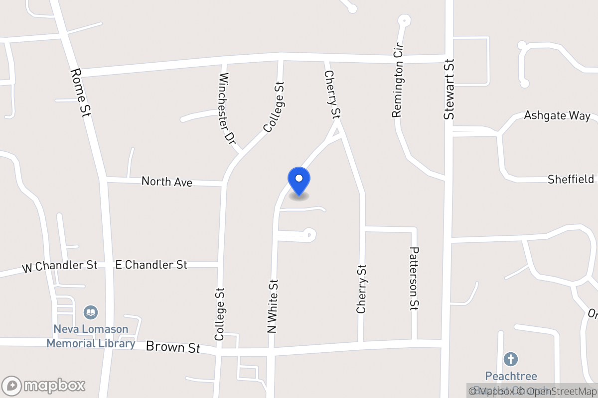 Map of 543 N White St