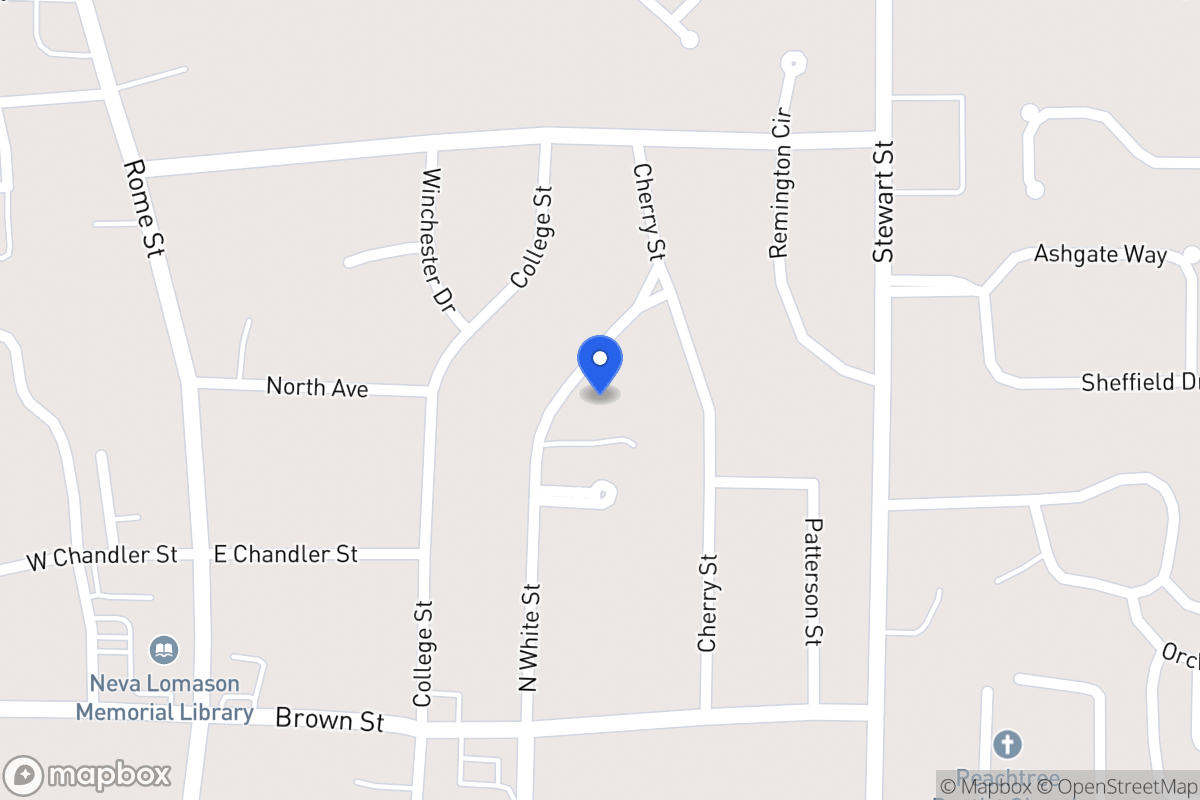 Map of 545 N White St