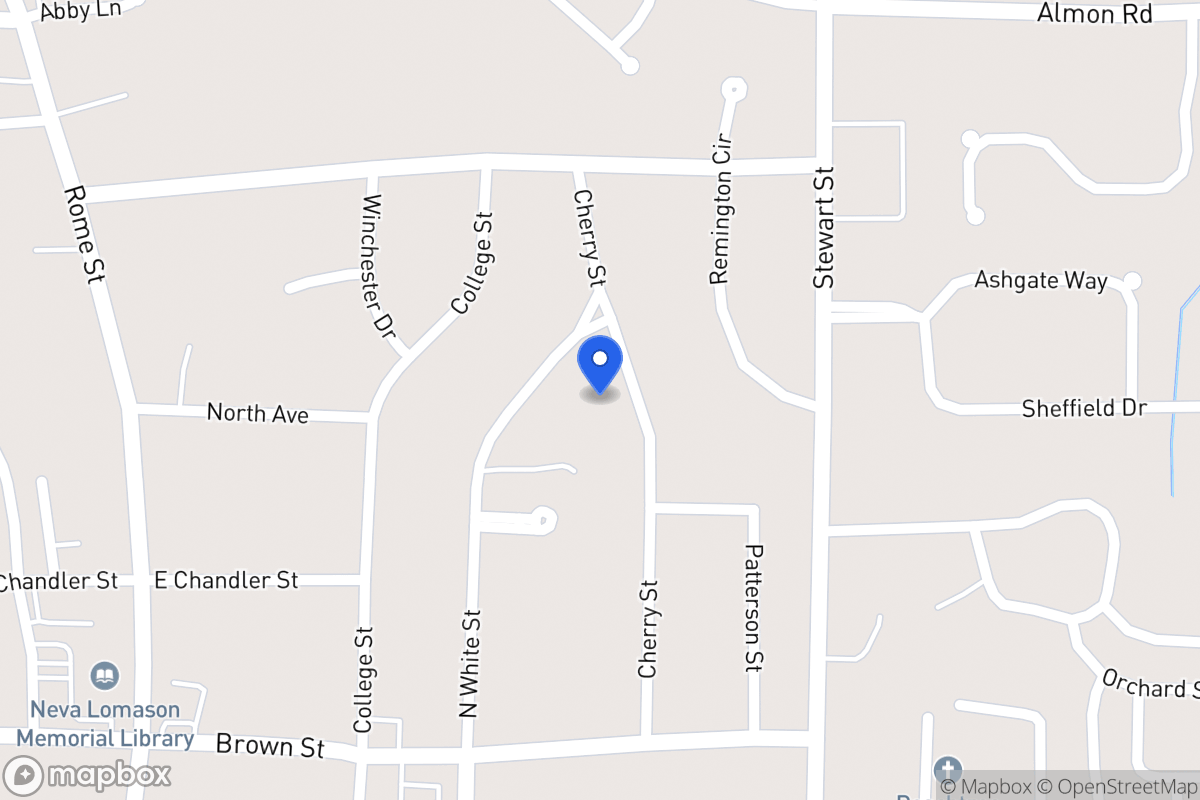 Map of 204 Cherry St