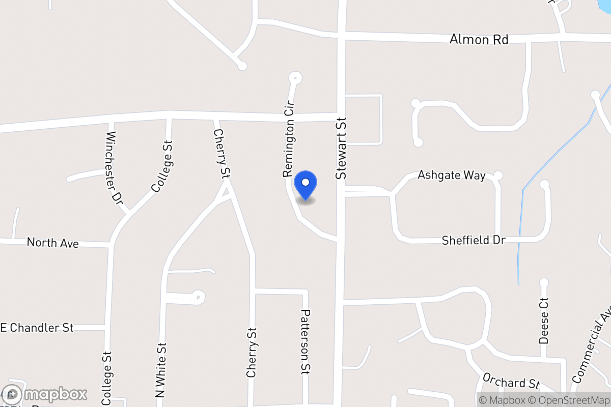 Map of 109 Remington Way