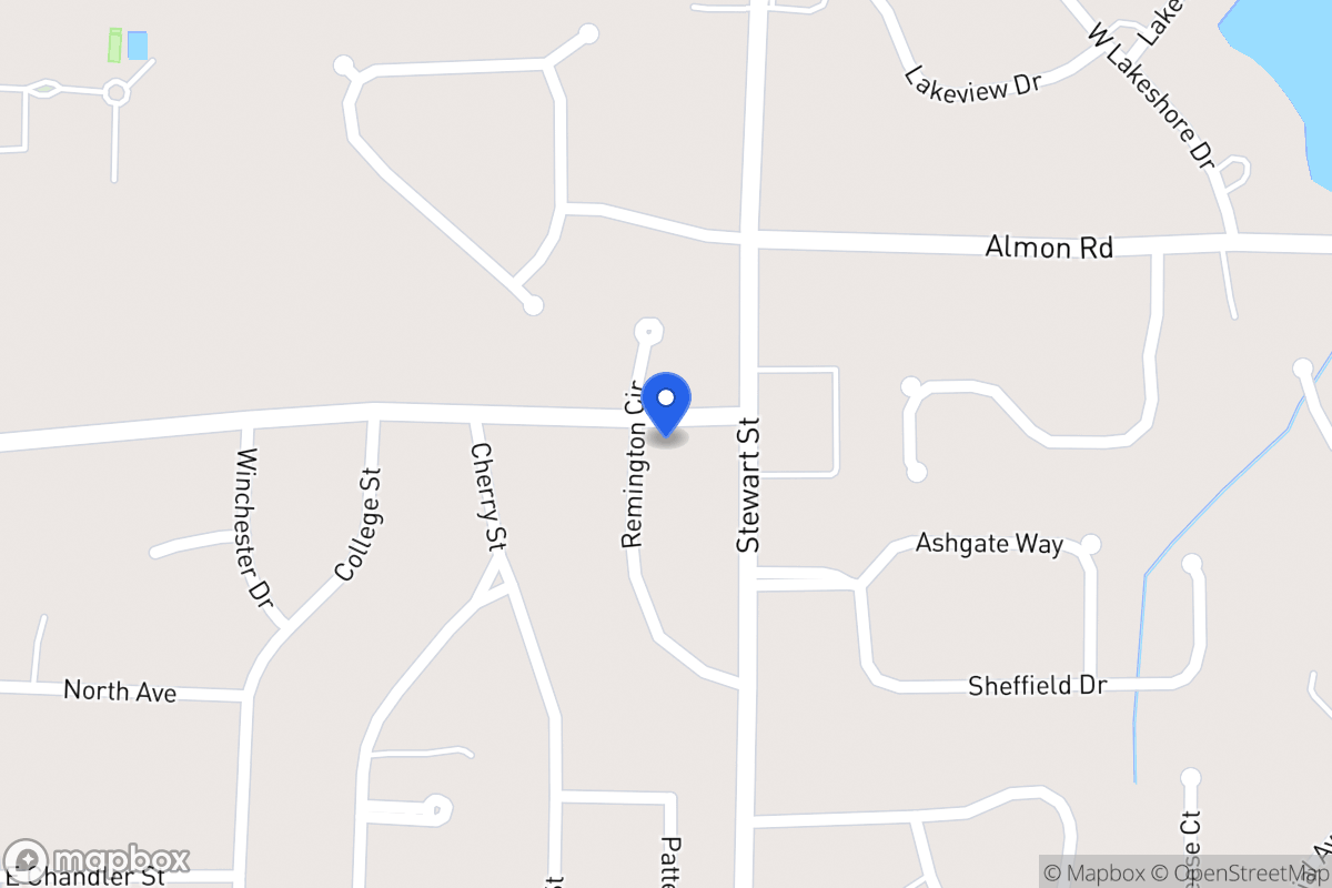 Map of 117 Remington Way