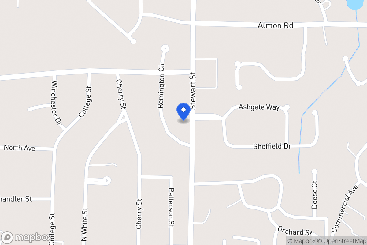 Map of 404 Stewart St