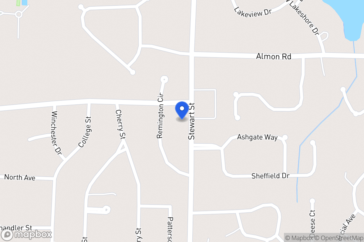 Map of 410 Stewart St