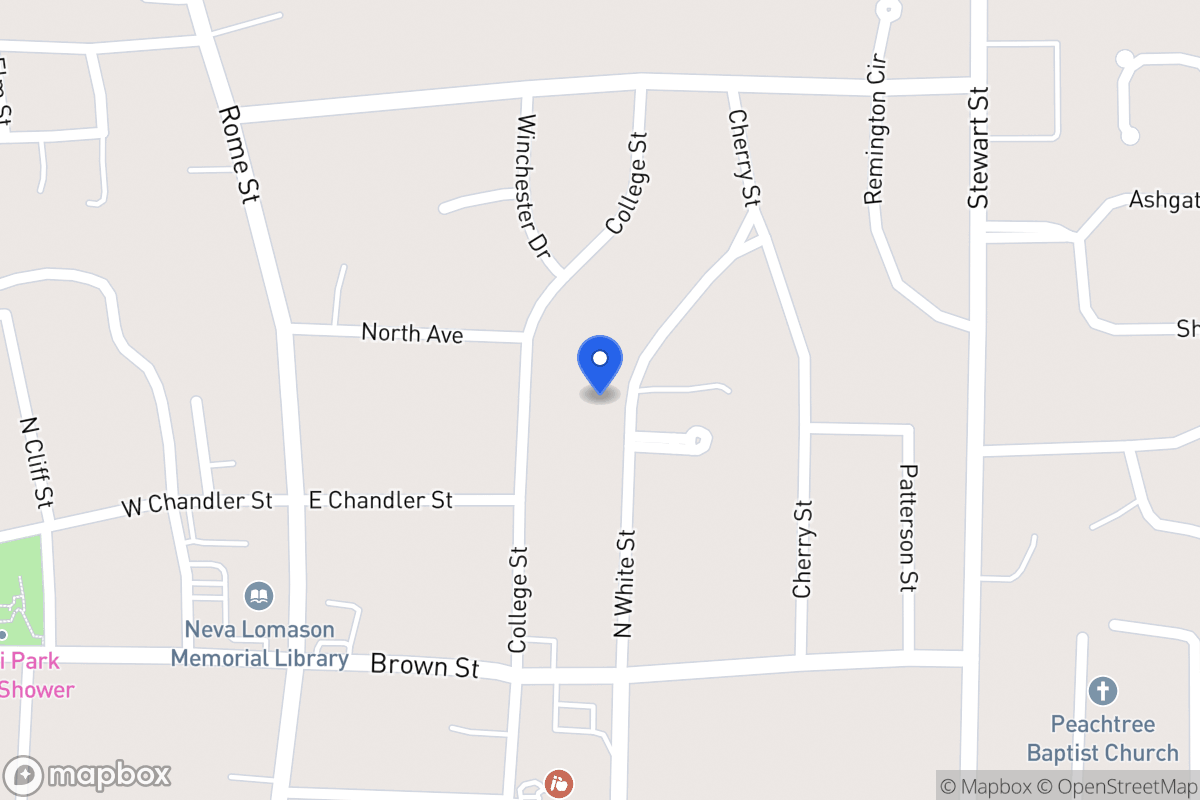 Map of 542 N White St