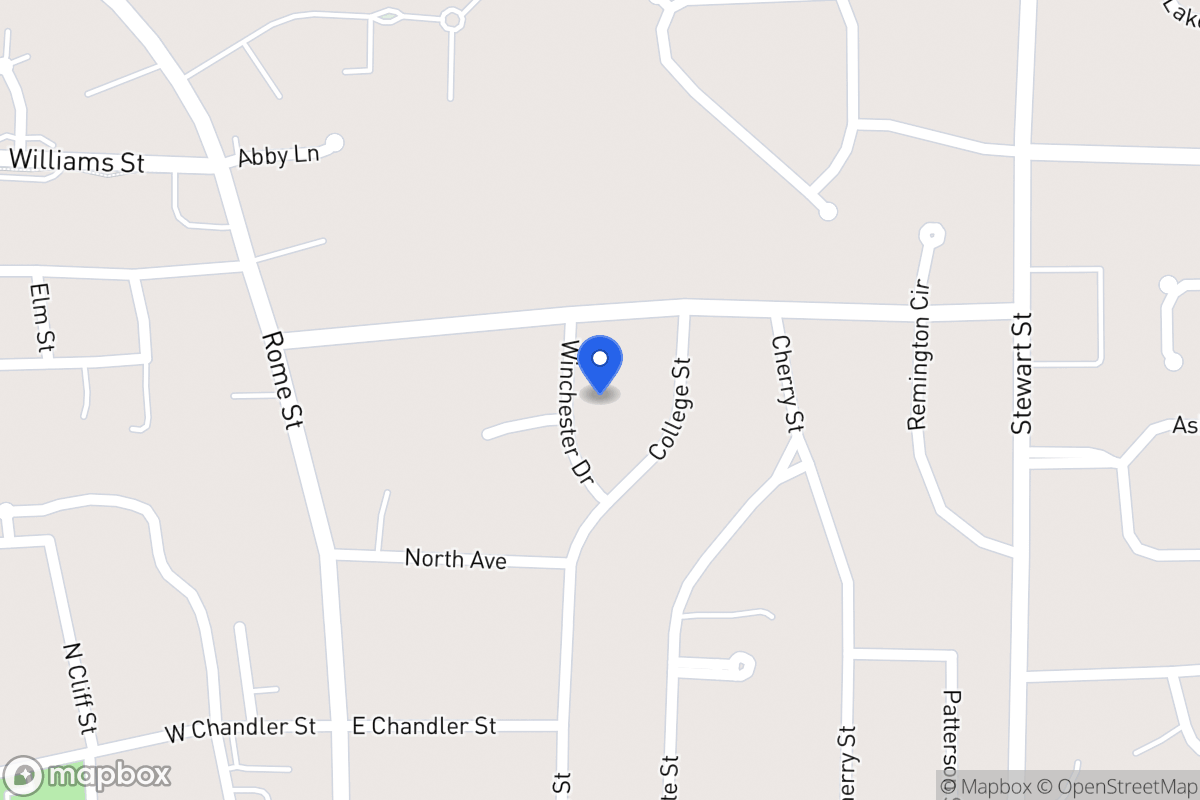 Map of 106 Winchester Dr