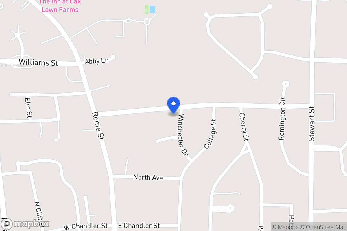 Map of 101 Winchester Dr