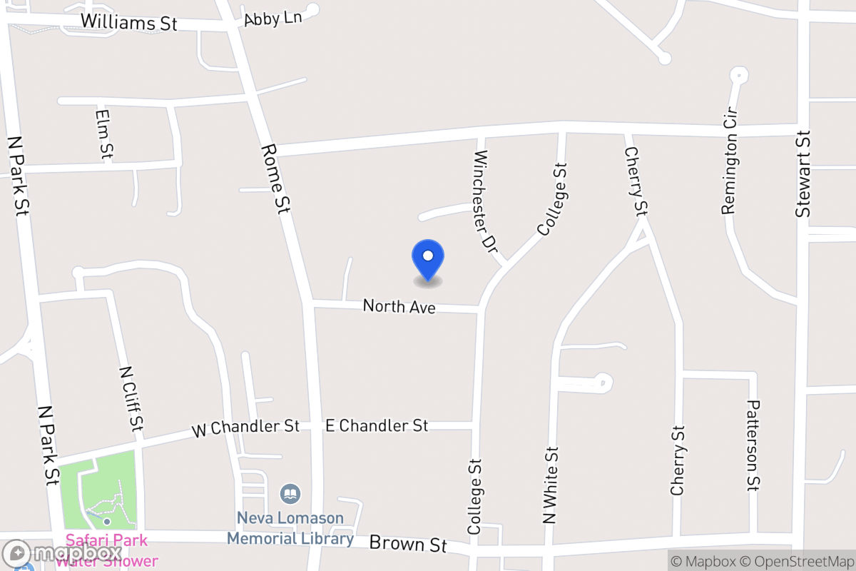 Map of 130 North Ave