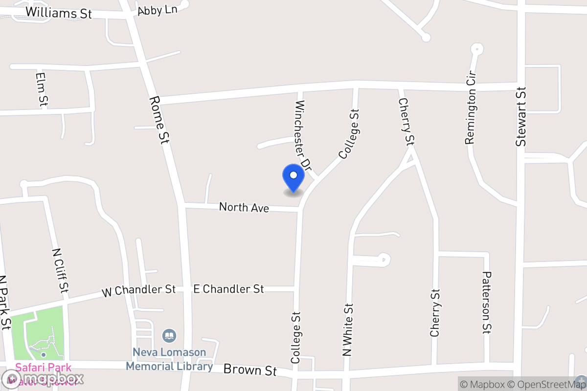 Map of 702 College St