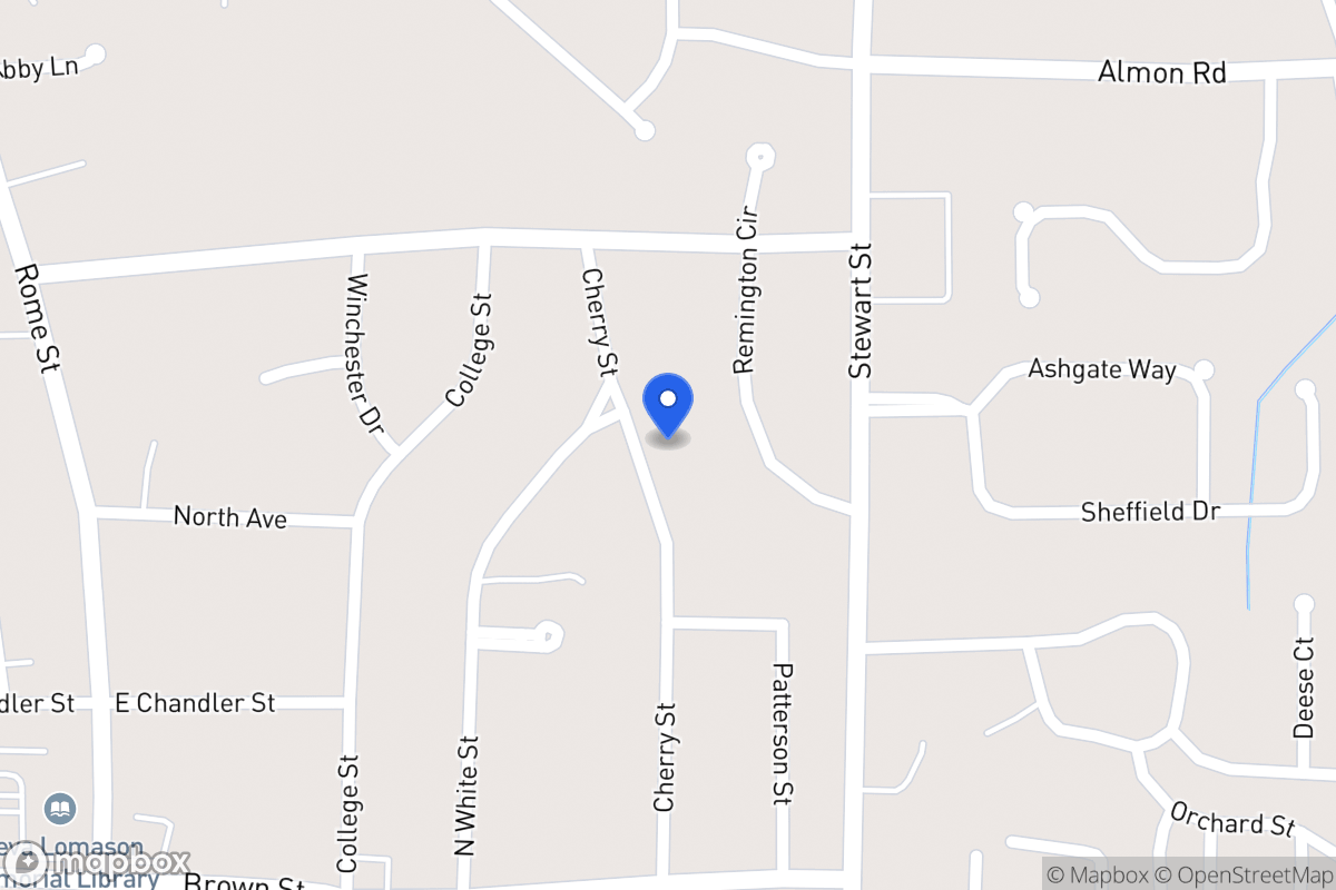 Map of 207 Cherry St