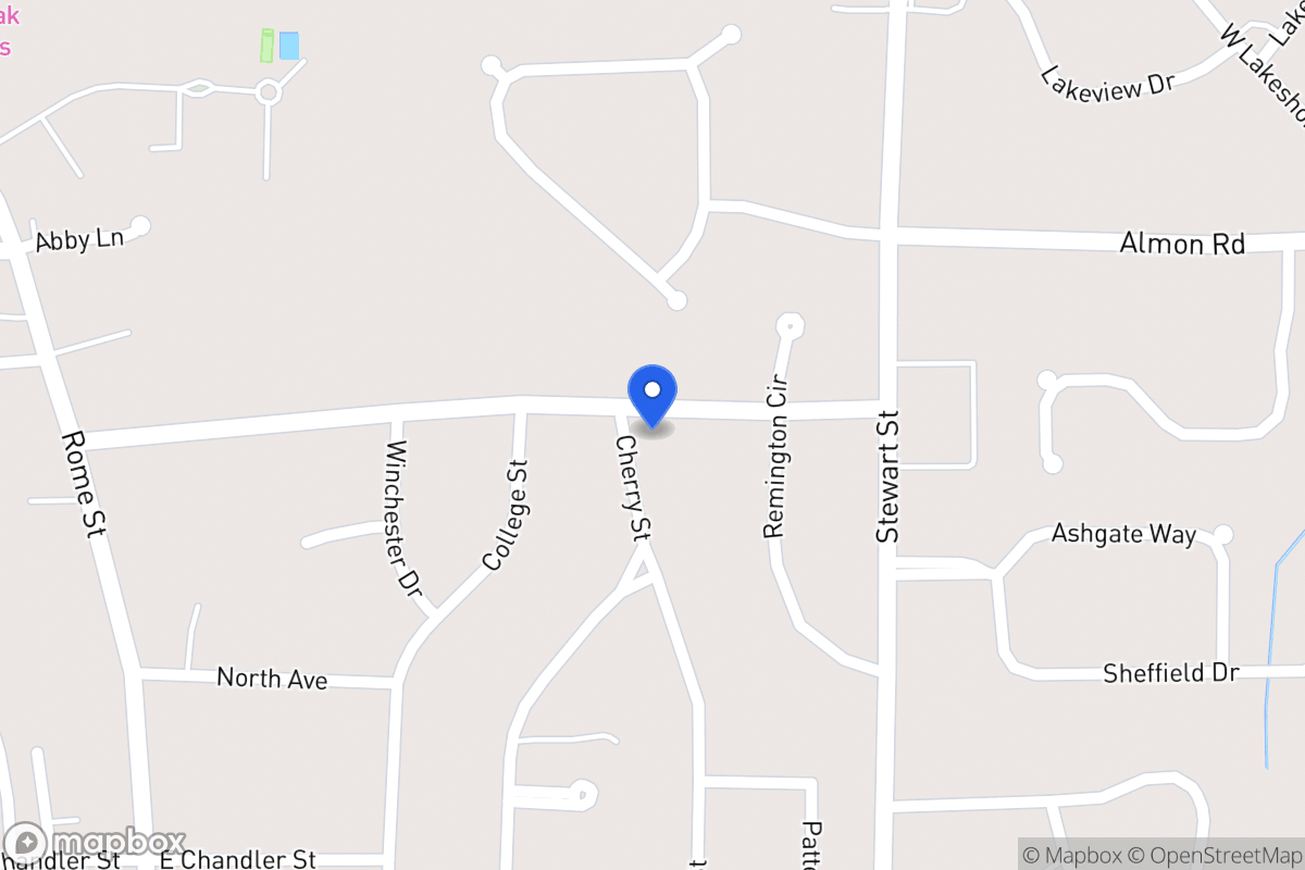 Map of 307 Cherry St