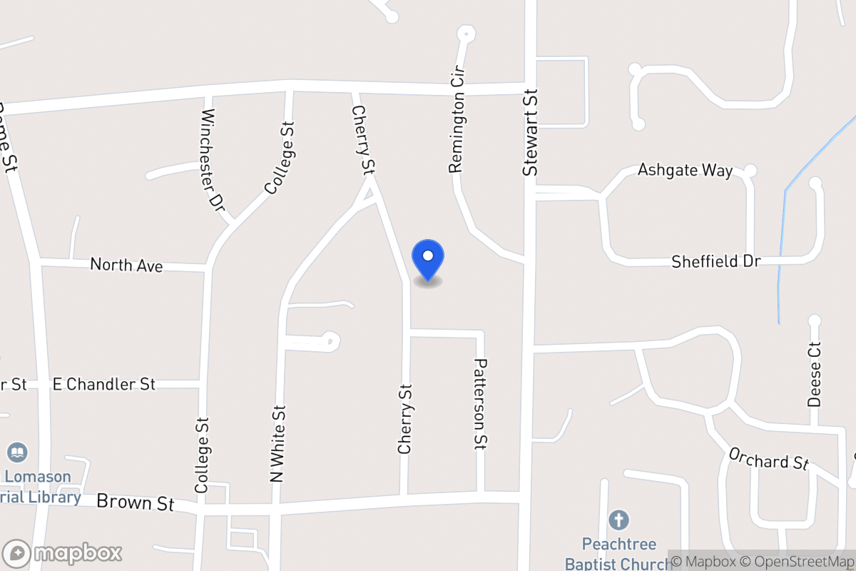 Map of 201 Cherry St