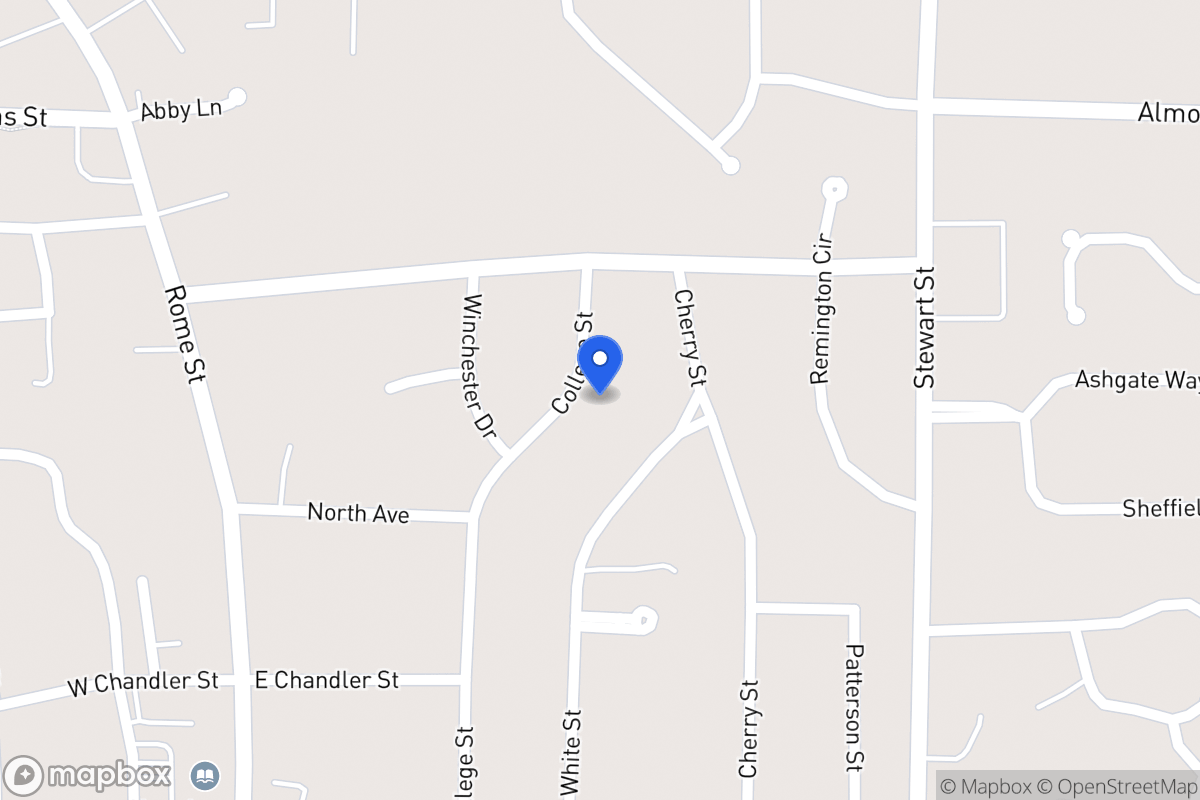 Map of 805 College St