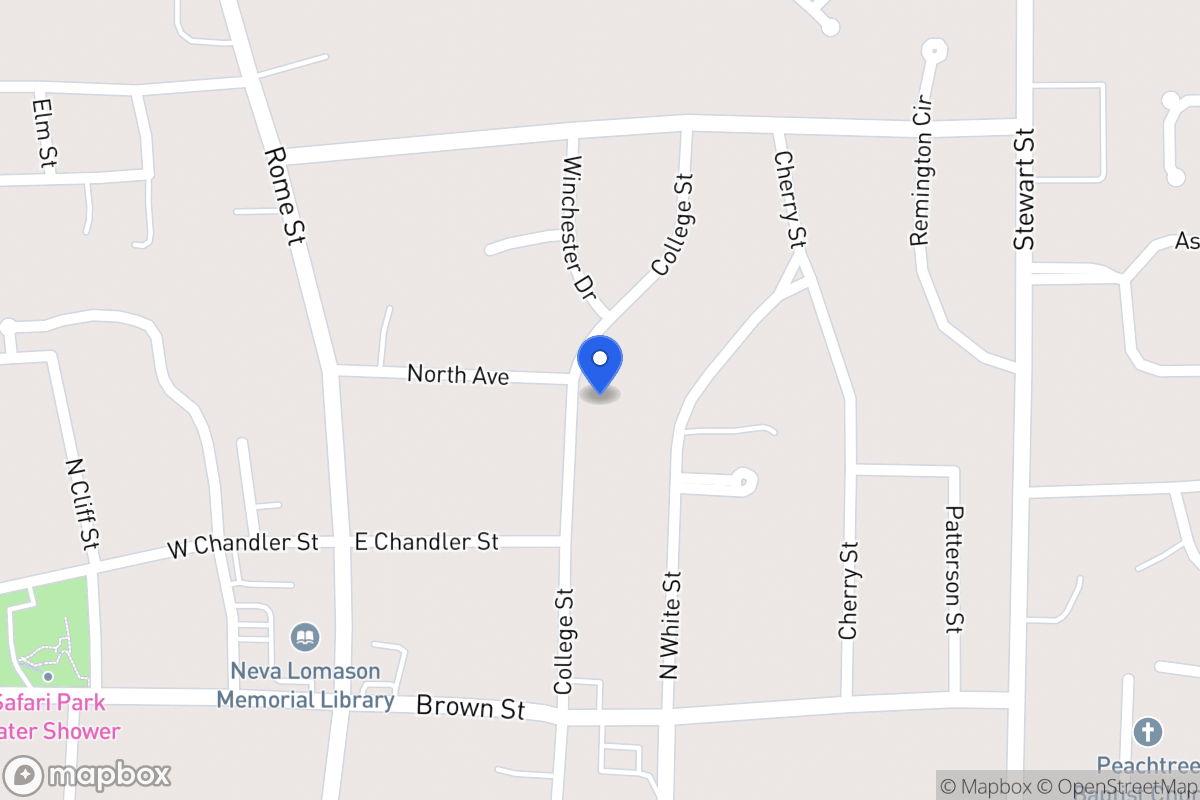 Map of 613 College St