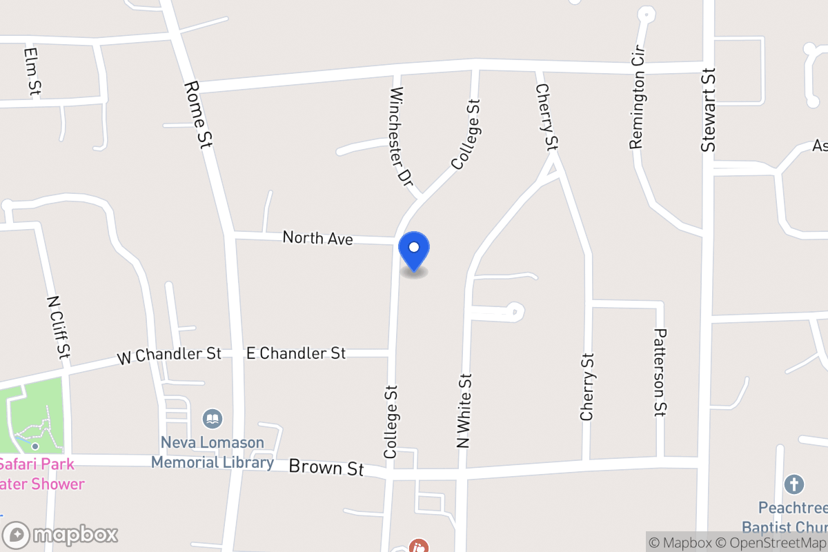 Map of 611 College St