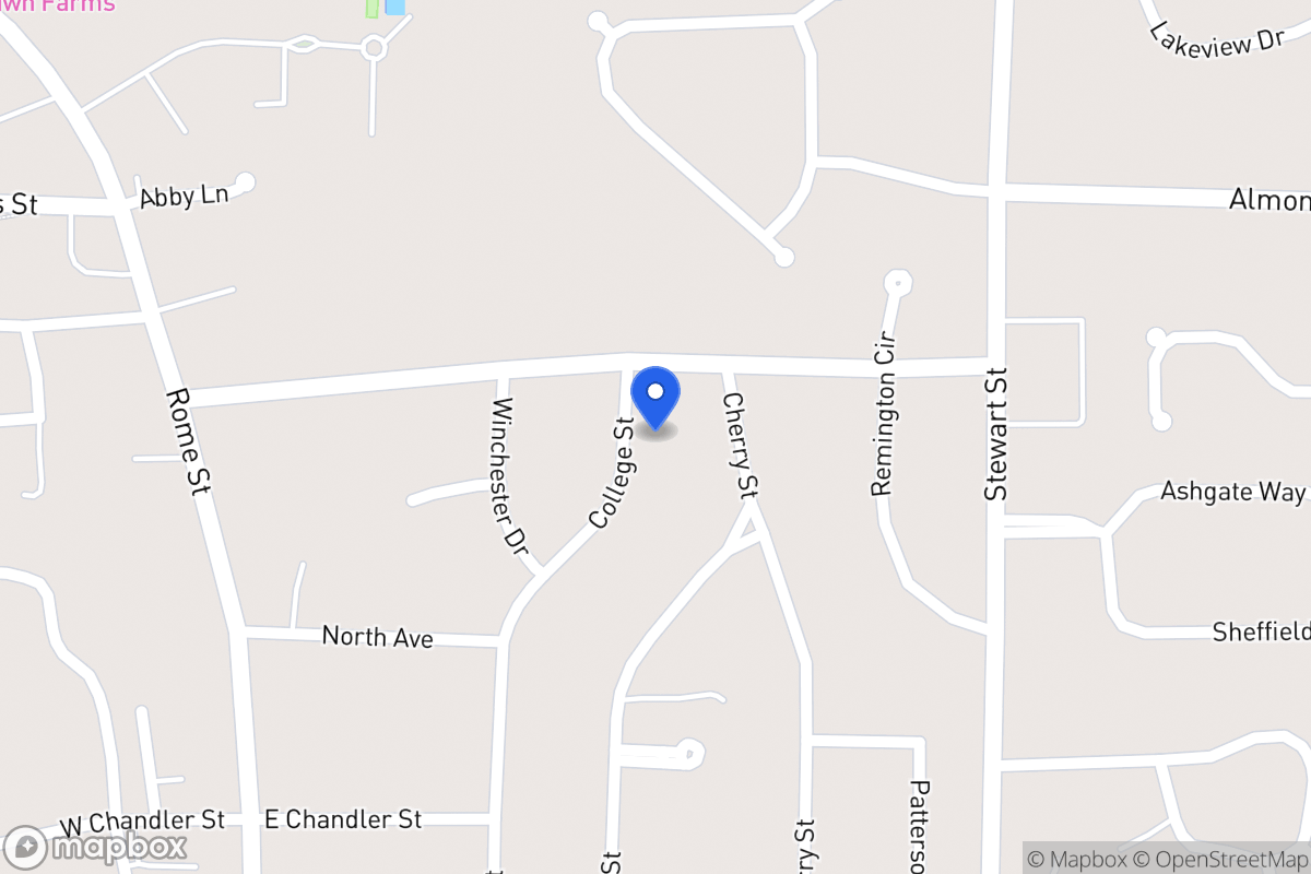 Map of 809 College St