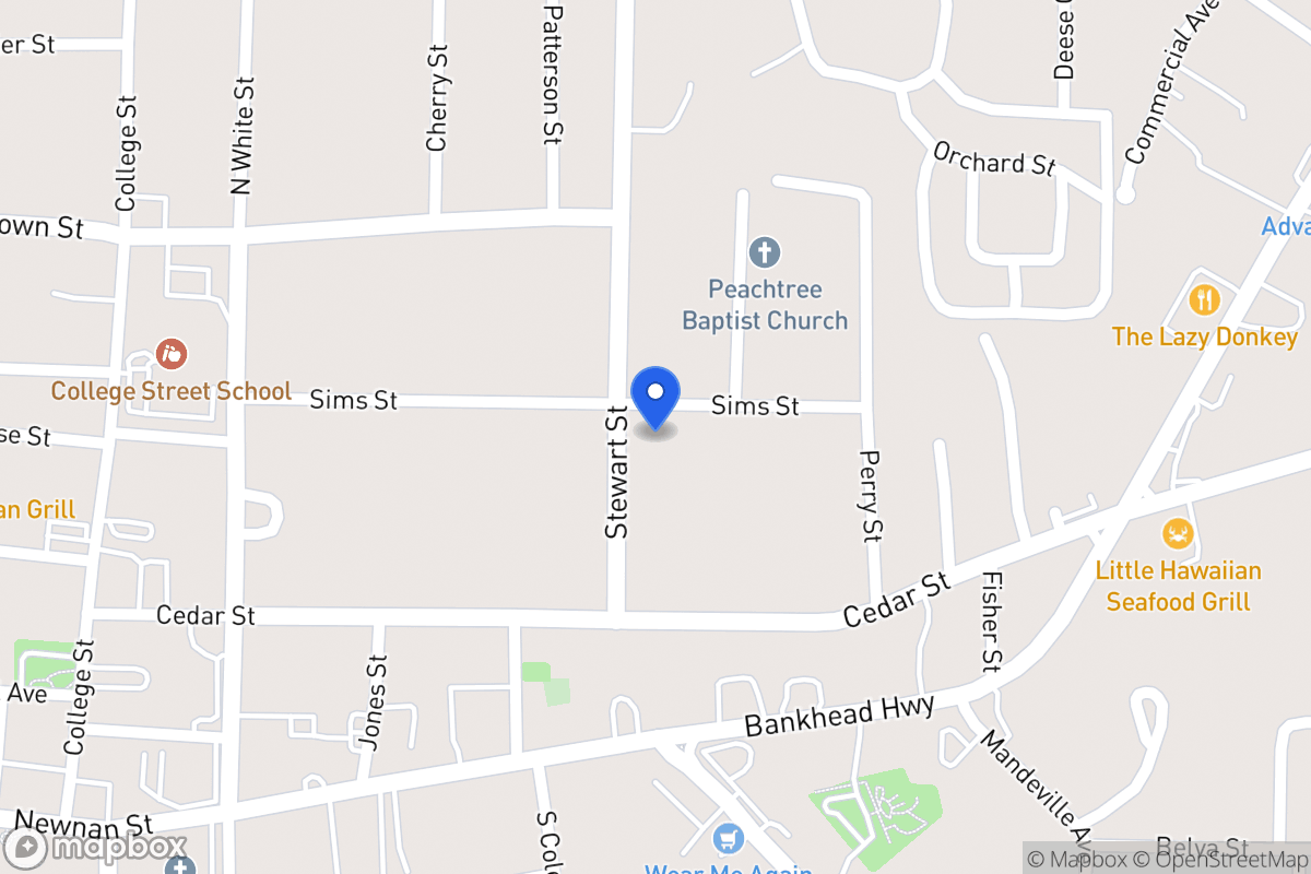 Map of 129 Stewart St