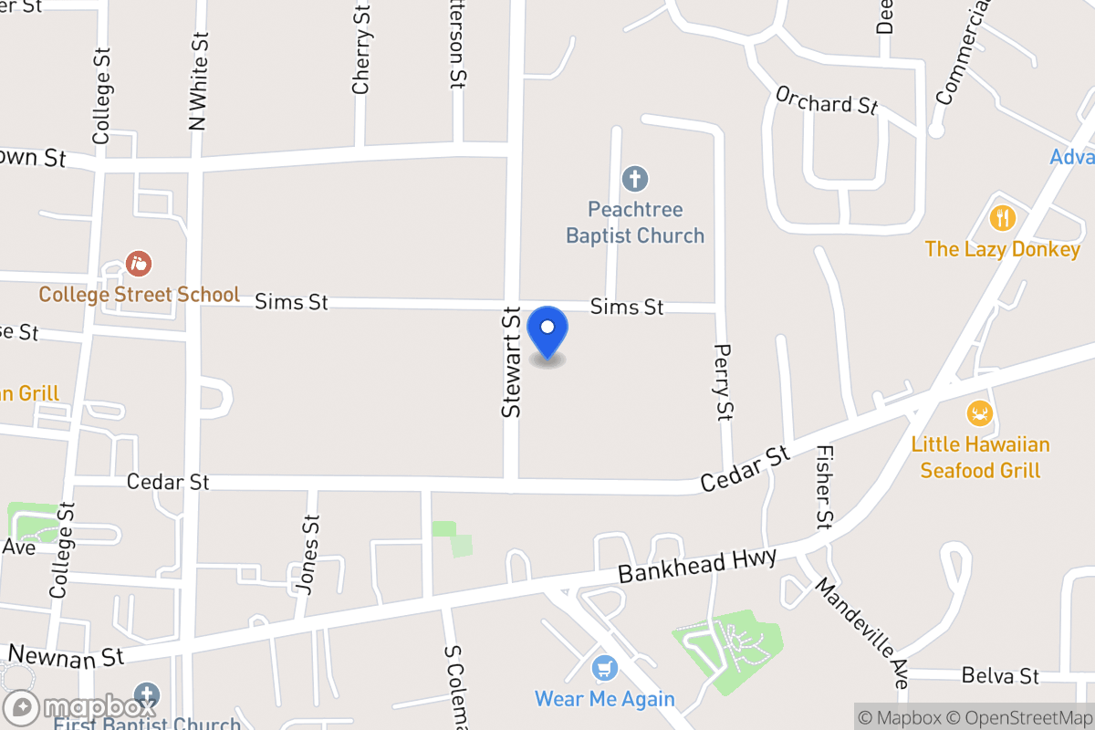 Map of 125 Stewart St