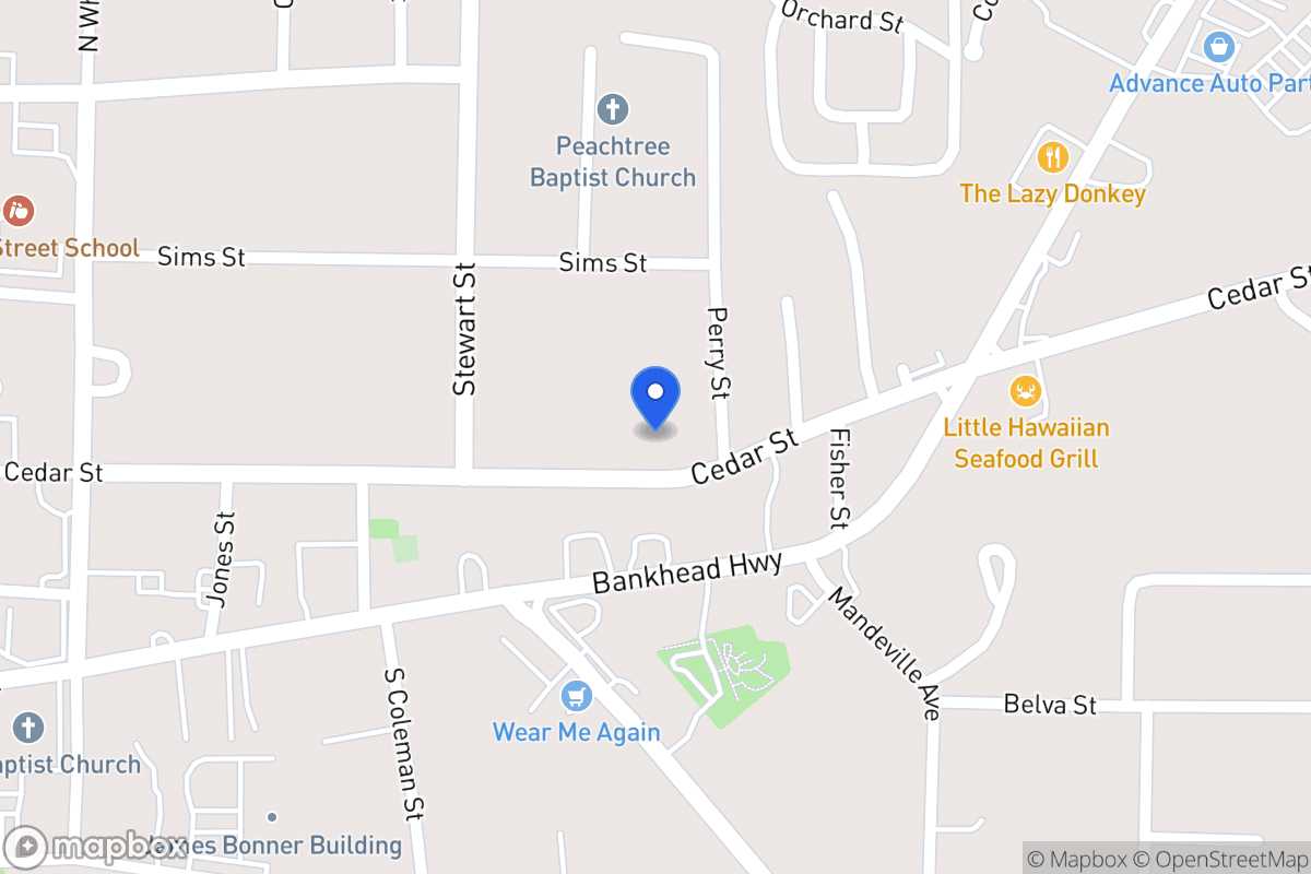 Map of 540 Cedar St