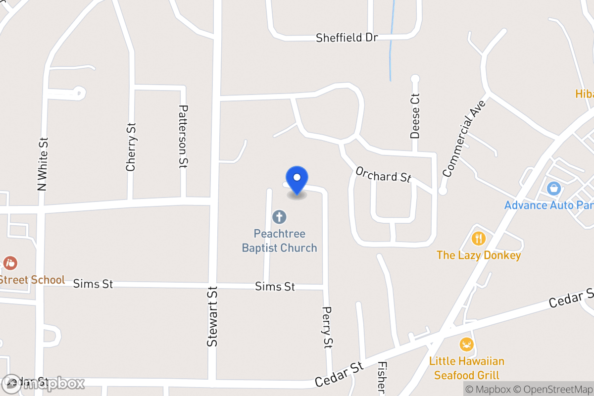 Map of 109 Perry St
