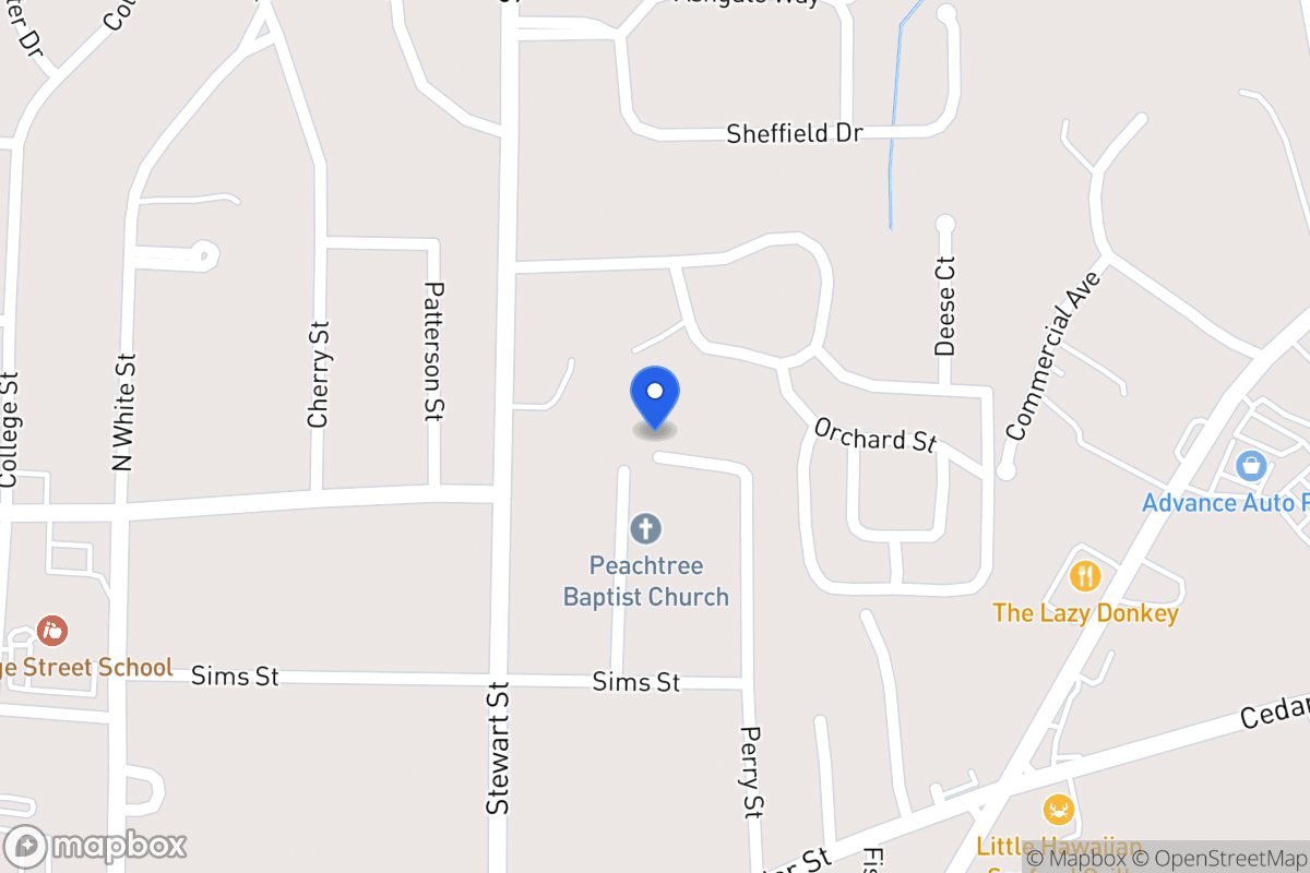 Map of 108 A&B Perry St
