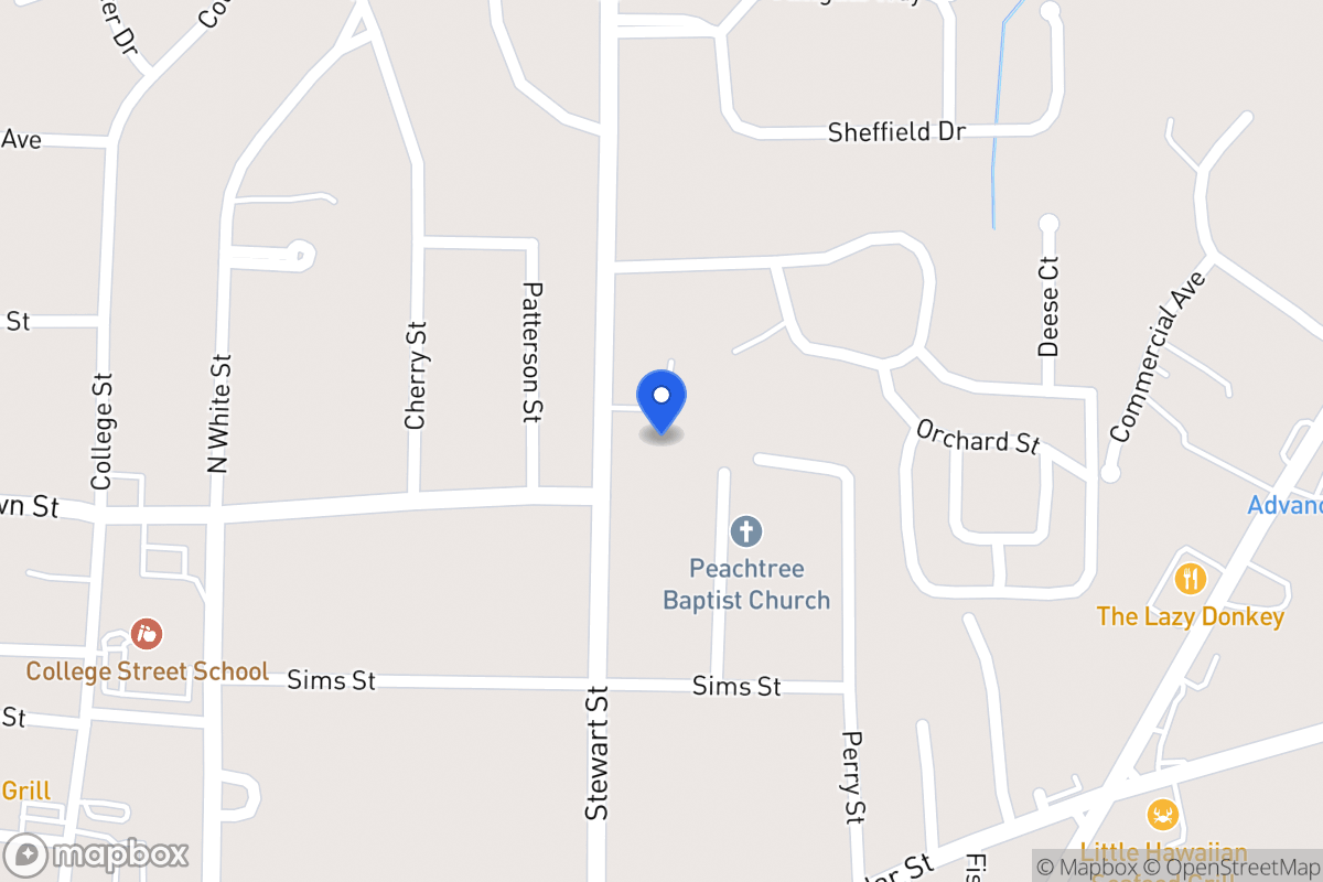 Map of 305 Stewart St