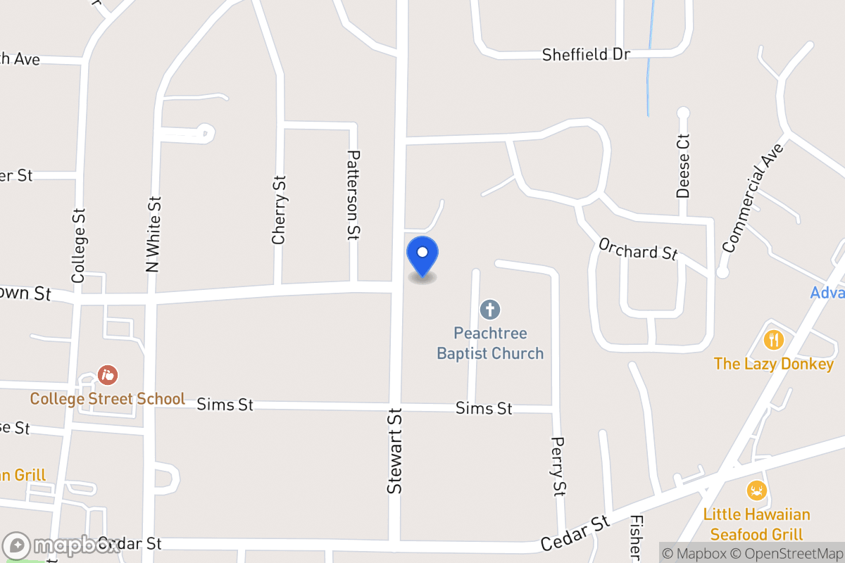 Map of 301 Stewart St