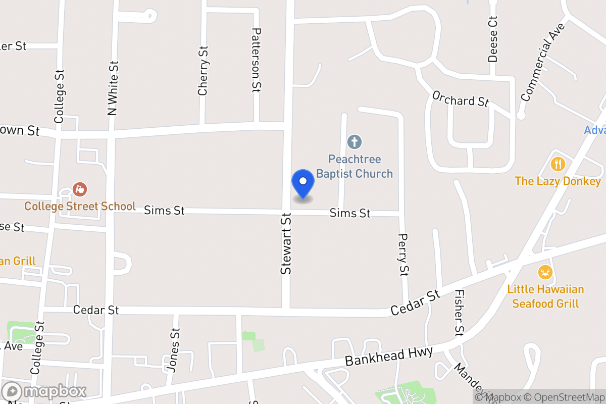 Map of 201 Stewart St
