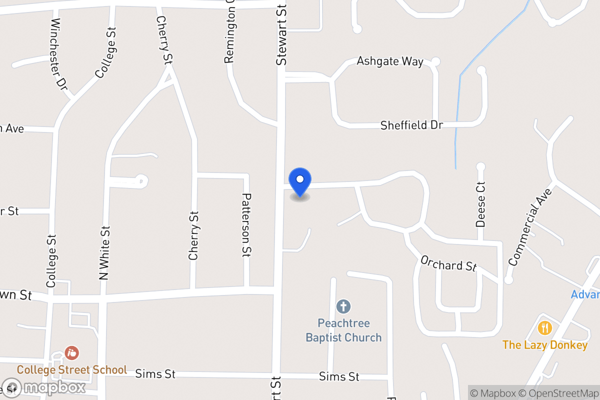Map of 101 Comly Rich Dr