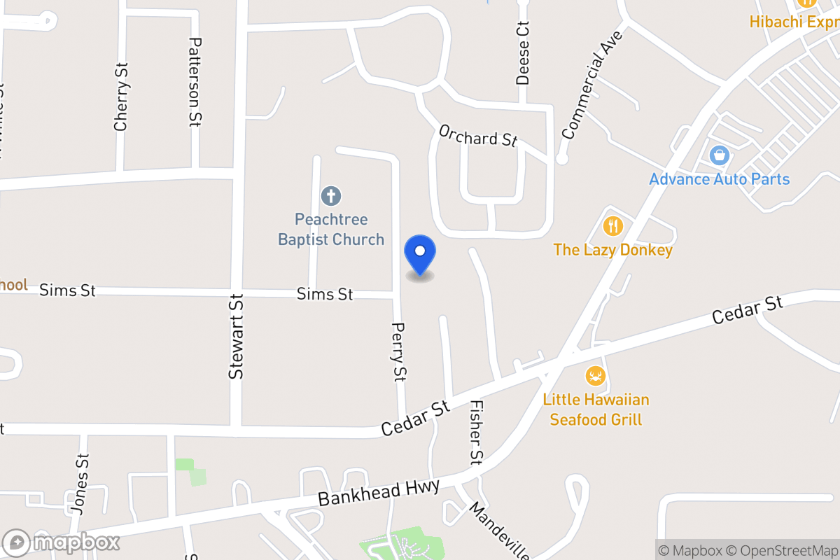 Map of 205 Perry St