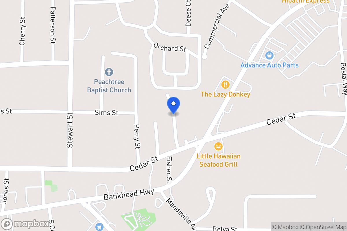 Map of 630 Cedar St