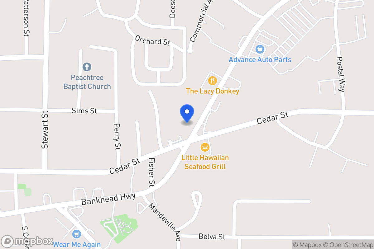 Map of 306 Bankhead Hwy
