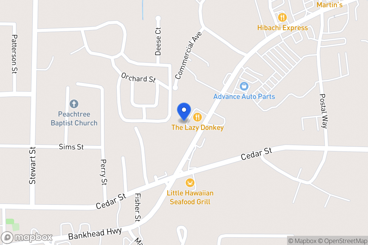 Map of 330 Bankhead Hwy