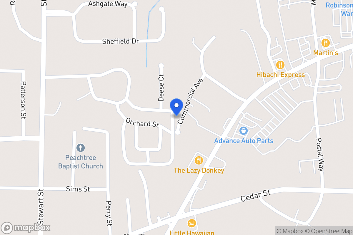 Map of 111 Commercial Ave