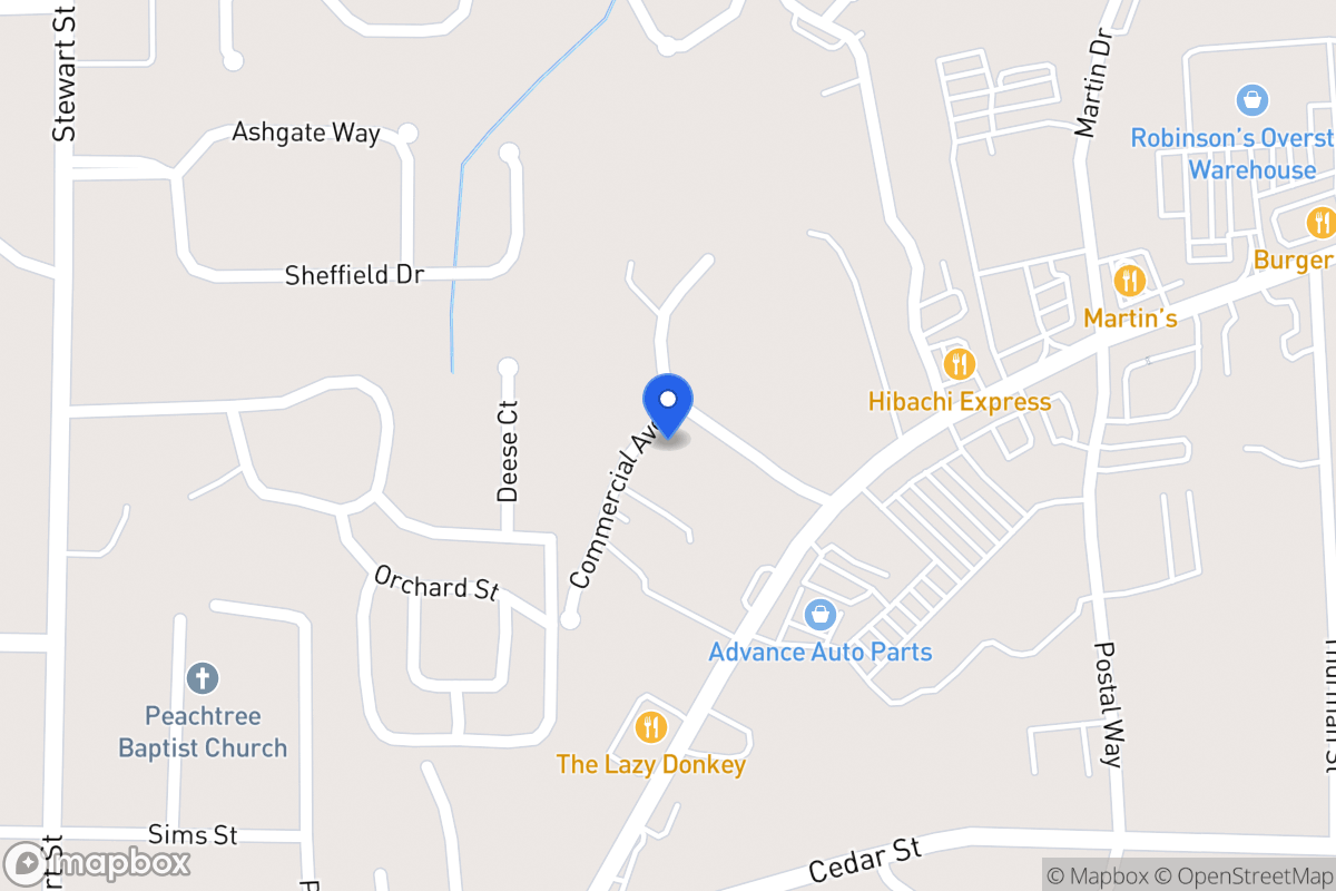 Map of 104 Pine Knoll Dr