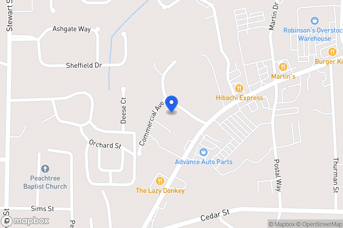 Map of 102 Pine Knoll Dr