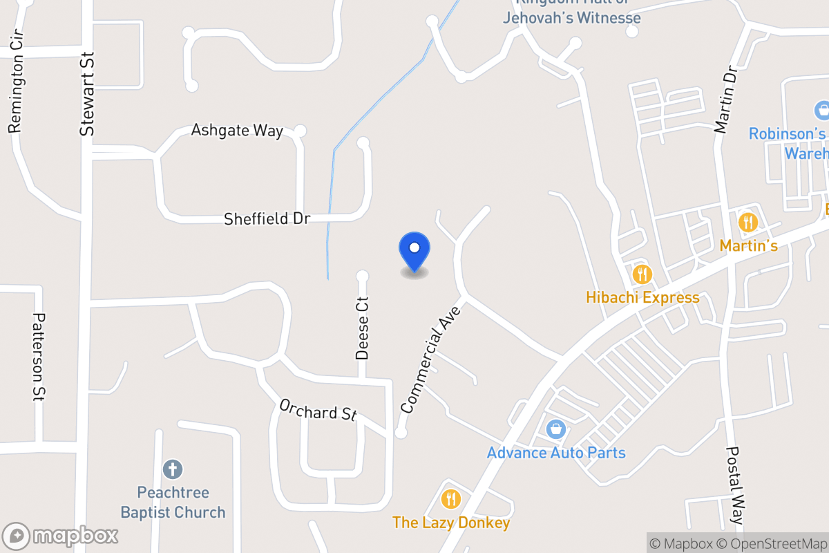 Map of Pine Knoll Dr