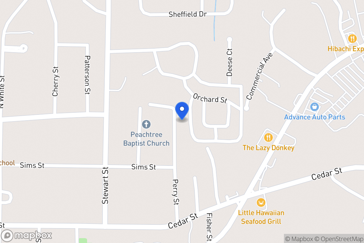Map of 231 Perry St