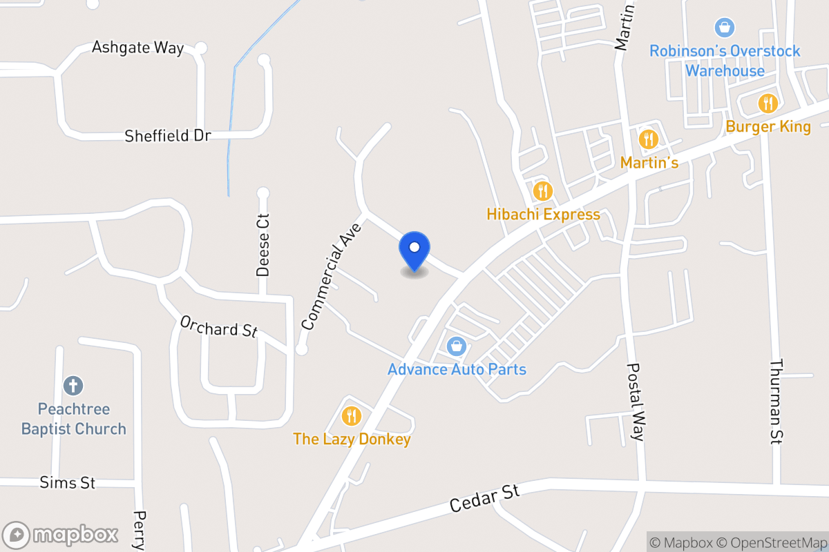 Map of 496 Bankhead Hwy