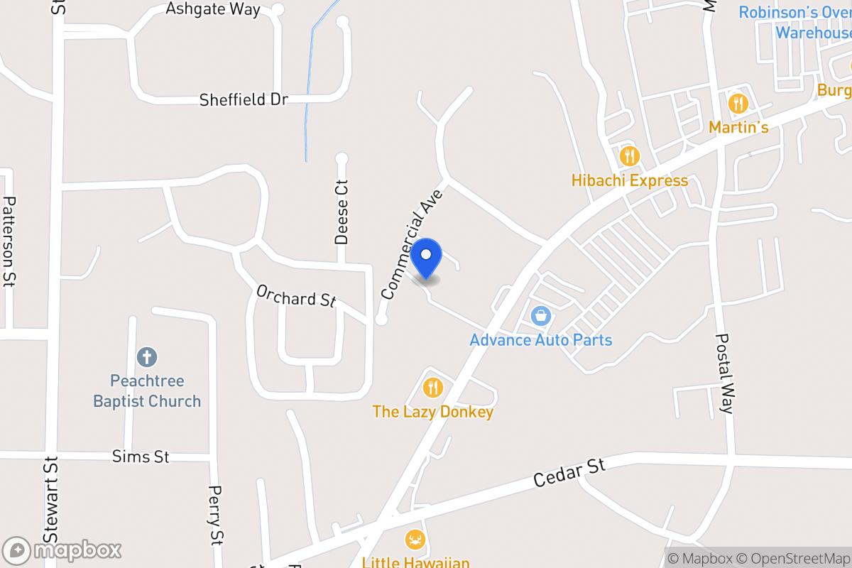 Map of 110 Commercial Ave