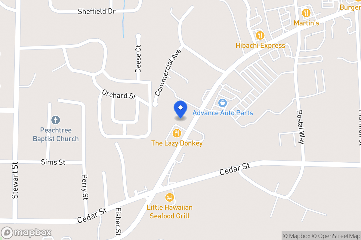Map of 486 Bankhead Hwy