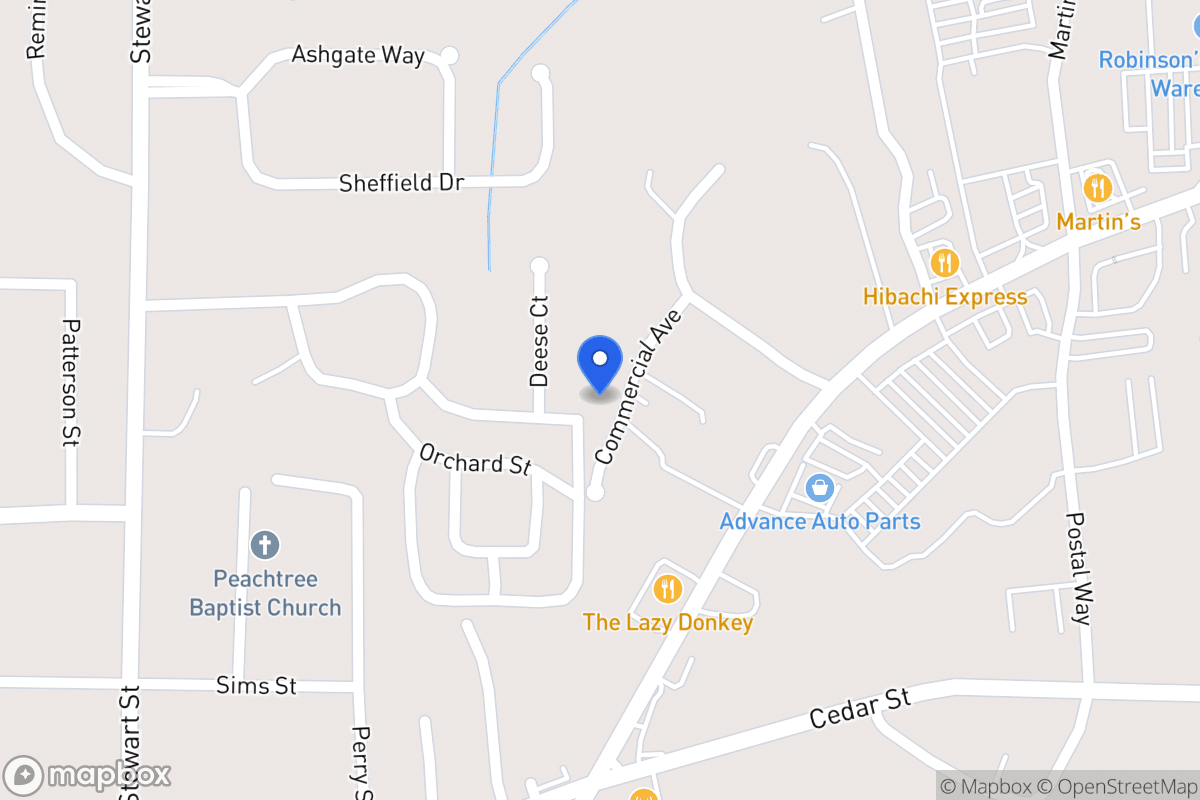 Map of 109 Commercial Ave