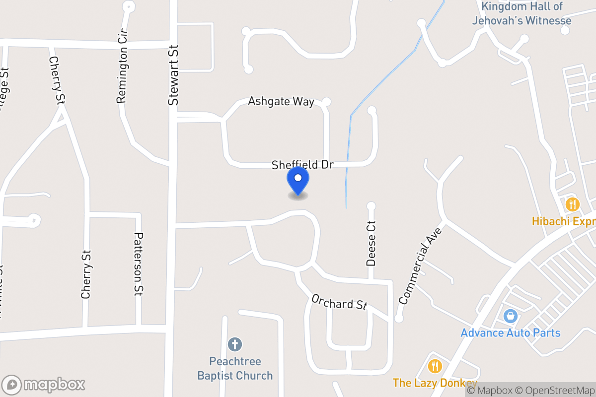 Map of 111 Comly Rich Dr