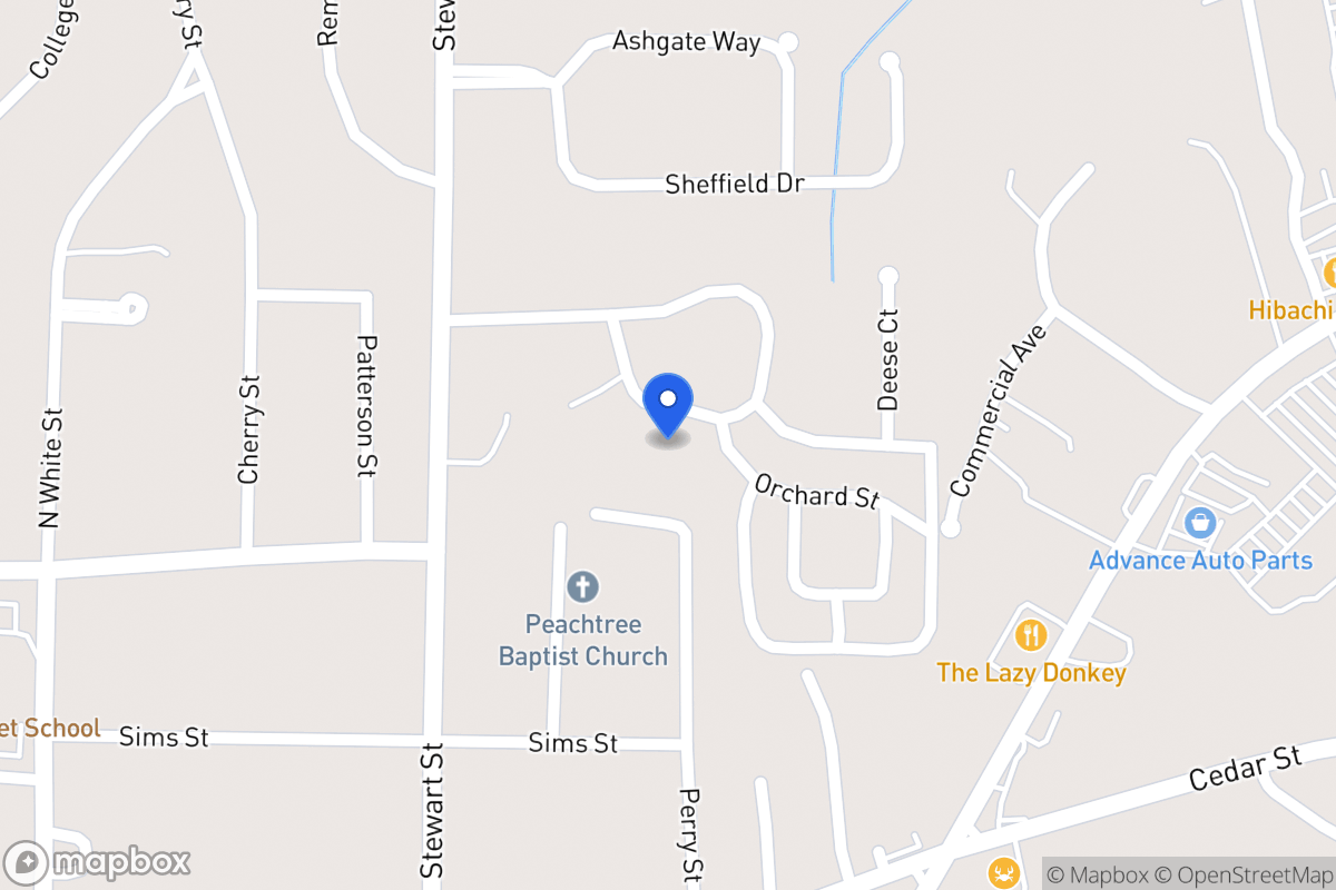 Map of 201 Comly Rich Dr