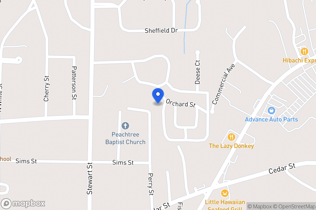 Map of 104 Orchard St