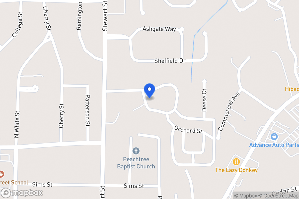 Map of 106 Comly Rich Dr