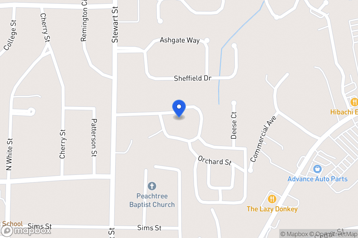 Map of 108 Comly Rich Dr