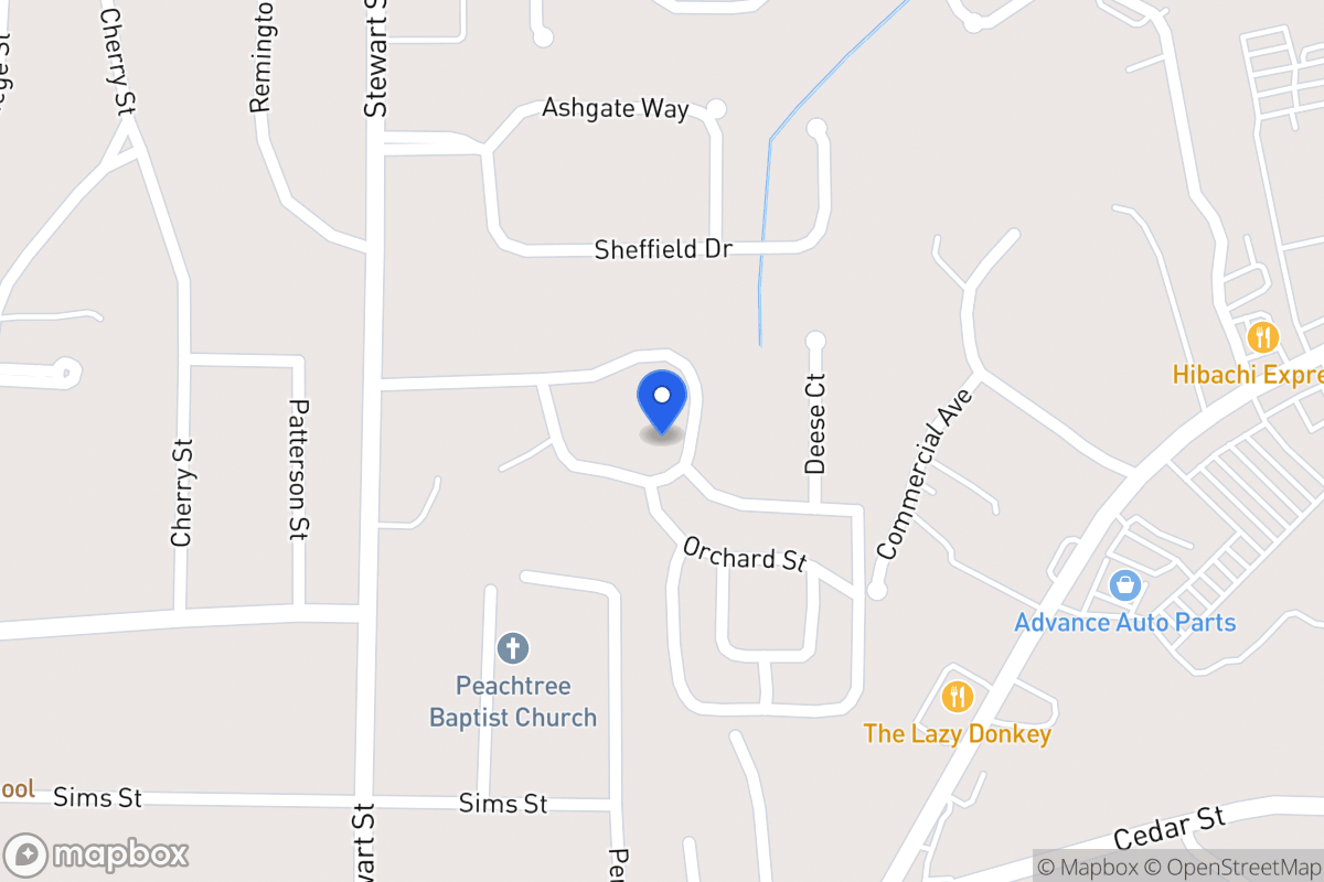 Map of 112 Comly Rich Dr