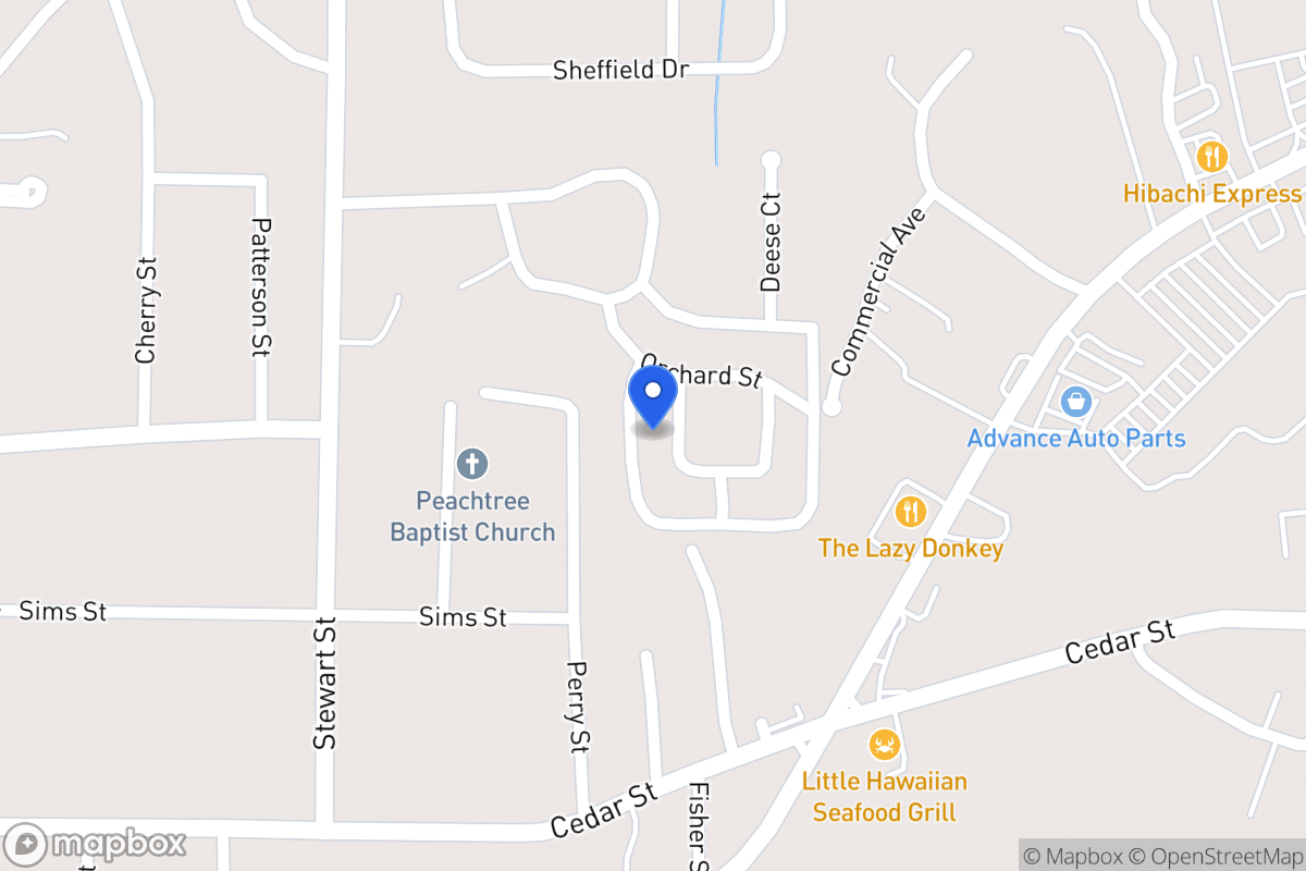 Map of 125 Oxford Sq