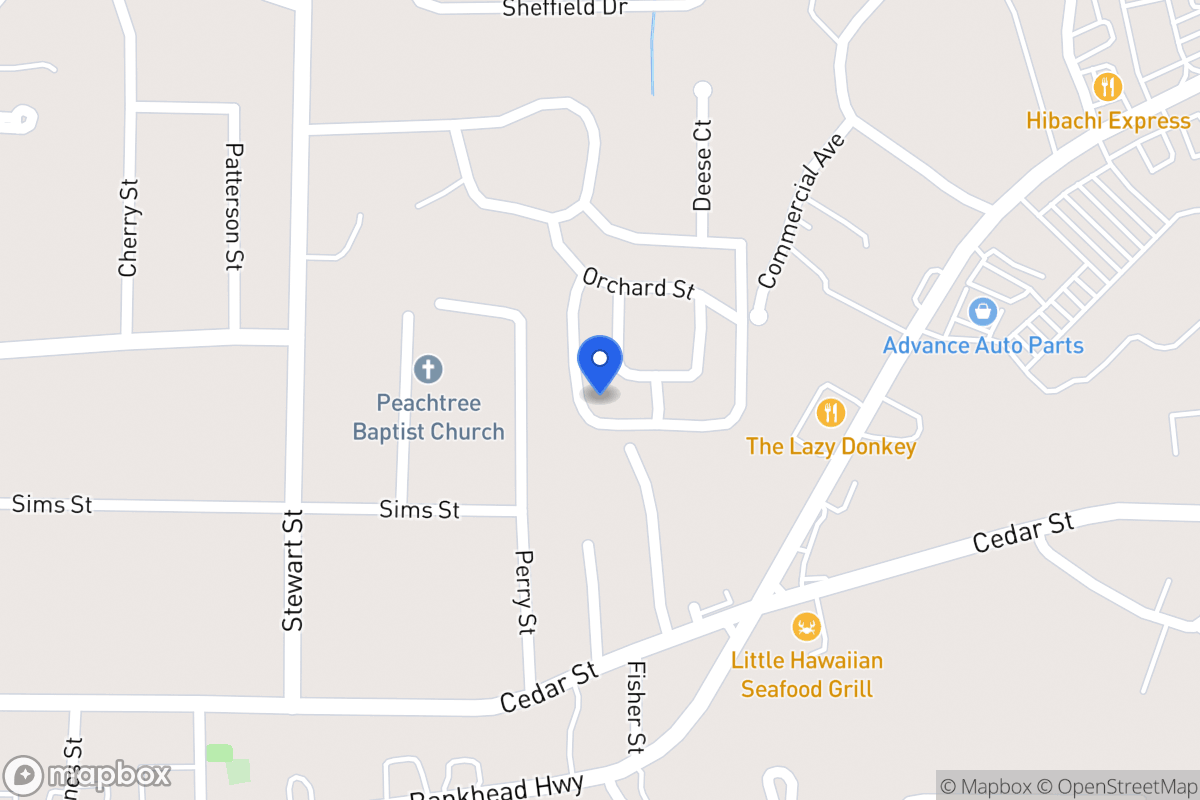 Map of 119 Oxford Sq