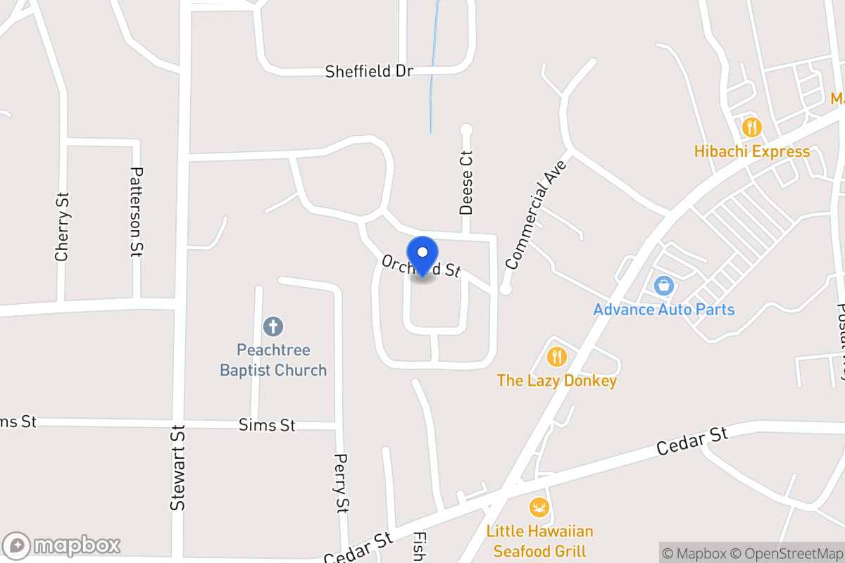 Map of 112 Oxford Sq